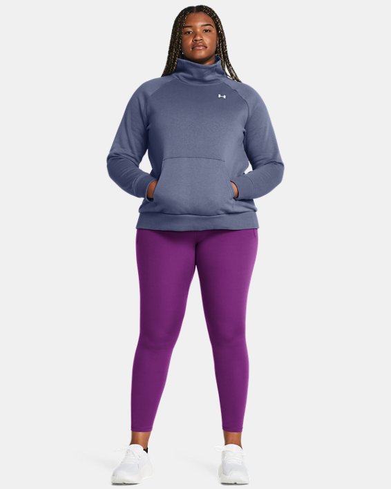 Damen UA Meridian Leggings, Purple, pdpMainDesktop image number 2